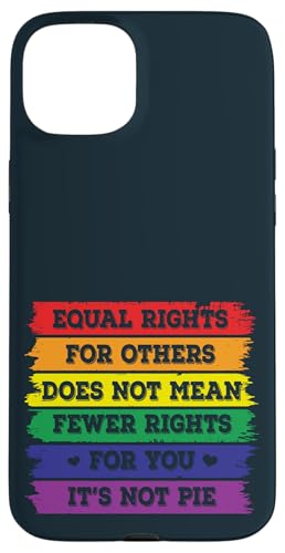 Gleiche Rechte Rainbow LGBT Pride - Gay Ally LGBTQ Pride Month Hülle für iPhone 15 Plus Gleiche Rechte Rainbow LGBT Pride - Gay Ally LGBTQ Pride Month Hülle für iPhone 15 Plus von Pride & Giggles Apparel.USA