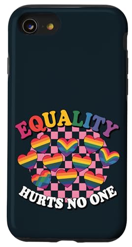 Gleiche Rechte Rainbow LGBT Pride - Gay Ally LGBTQ Pride Month Hülle für iPhone SE (2020) / 7 / 8 von Pride & Giggles Apparel.USA