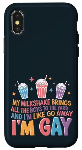 Ich bin schwul LGBT Queer Humor - Proud Gay Ally LGBTQ Pride Month Hülle für iPhone X/XS Ich bin schwul LGBT Queer Humor - Proud Gay Ally LGBTQ Pride Month Hülle für iPhone X/XS von Pride & Giggles Apparel.USA