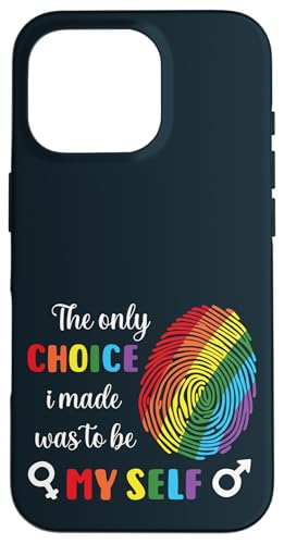 LGBT Die einzige Wahl, um ich selbst zu sein Gay Ally LGBTQ Pride Month Hülle für iPhone 16 Pro LGBT Die einzige Wahl, um ich selbst zu sein Gay Ally LGBTQ Pride Month Hülle für iPhone 16 Pro von Pride & Giggles Apparel.USA