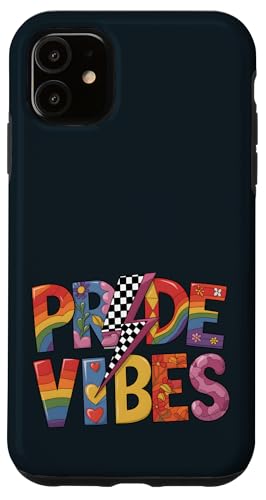 Pride Vibes Equality - Stolzer schwuler Verbündeter LGBTQ Pride Month Hülle für iPhone 11 Pride Vibes Equality - Stolzer schwuler Verbündeter LGBTQ Pride Month Hülle für iPhone 11 von Pride & Giggles Apparel.USA