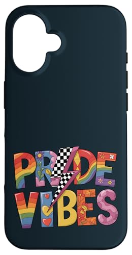 Pride Vibes Equality - Stolzer schwuler Verbündeter LGBTQ Pride Month Hülle für iPhone 16 Pride Vibes Equality - Stolzer schwuler Verbündeter LGBTQ Pride Month Hülle für iPhone 16 von Pride & Giggles Apparel.USA