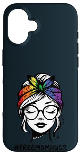 Proud Family Mom Pride - Gay Ally LGBTQ Pride Month für Mütter Hülle für iPhone 16 von Pride & Giggles Apparel.USA
