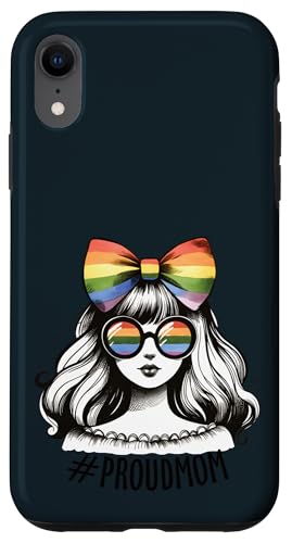 Proud Family Mom Pride - Gay Ally LGBTQ Pride Month für Mütter Hülle für iPhone XR von Pride & Giggles Apparel.USA