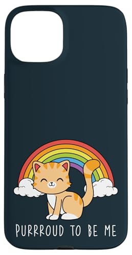 Purroud to Be Me LGBT Pride Cat - Gay Ally LGBTQ Pride Month Hülle für iPhone 15 Plus Purroud to Be Me LGBT Pride Cat - Gay Ally LGBTQ Pride Month Hülle für iPhone 15 Plus von Pride & Giggles Apparel.USA
