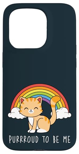 Purroud to Be Me LGBT Pride Cat - Gay Ally LGBTQ Pride Month Hülle für iPhone 15 Pro Purroud to Be Me LGBT Pride Cat - Gay Ally LGBTQ Pride Month Hülle für iPhone 15 Pro von Pride & Giggles Apparel.USA