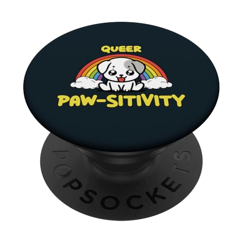 Queer Pride Rainbow Crown — LGBTQ Identity Proud Empowerment PopSockets Klebender PopGrip von Love Unboxed Apparel.USA