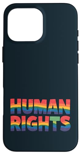 Rainbow Human Rights LGBT Pride - LGBTQ Pride Month für schwule Verbündete Hülle für iPhone 16 Pro Max Rainbow Human Rights LGBT Pride - LGBTQ Pride Month für schwule Verbündete Hülle für iPhone 16 Pro Max von Pride & Giggles Apparel.USA