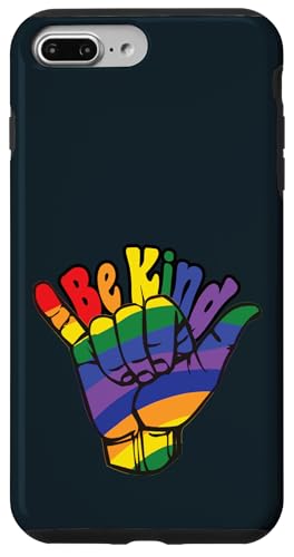 Sei nett Rainbow Hand LGBT - Stolzer schwuler Verbündeter LGBTQ Pride Month Hülle für iPhone 7 Plus/8 Plus Sei nett Rainbow Hand LGBT - Stolzer schwuler Verbündeter LGBTQ Pride Month Hülle für iPhone 7 Plus/8 Plus von Pride & Giggles Apparel.USA