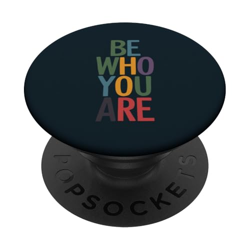 Sei stolz, wer du bist LGBT Pride - Gay Ally LGBTQ Pride Month PopSockets Klebender PopGrip von Love Unboxed Apparel.USA