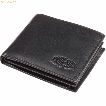 Pride & Soul Geldbörse Viva 11x9,5x2cm Leder schwarz Pride & Soul Geldbörse Viva 11x9,5x2cm Leder schwarz von Pride & Soul