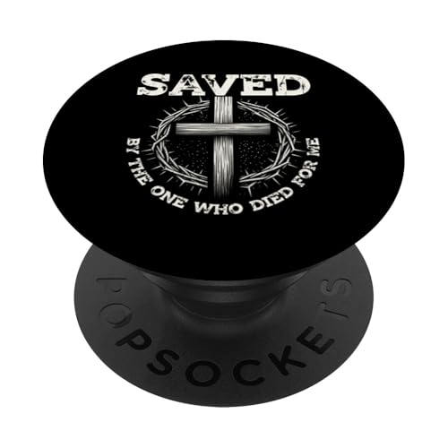 Gerettet von dem, der für mich gestorben ist Christlicher Jesusglaube PopSockets Klebender PopGrip Gerettet von dem, der für mich gestorben ist Christlicher Jesusglaube PopSockets Klebender PopGrip von Priests Worship Prayer Pastors Bible Reader Nuns