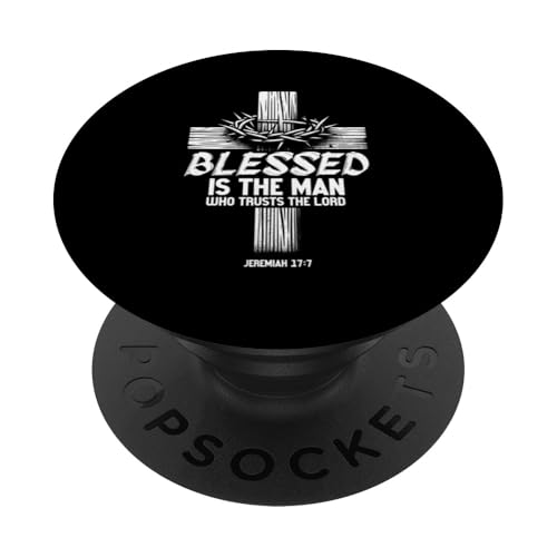 Gesegnet ist der Mann, der dem Herrn Christian Jesus Gott vertraut PopSockets Klebender PopGrip Gesegnet ist der Mann, der dem Herrn Christian Jesus Gott vertraut PopSockets Klebender PopGrip von Priests Worship Prayer Pastors Bible Reader Nuns