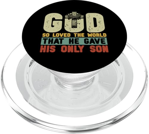 Gott hat die Welt so geliebt, dass er seinen einzigen Sohn Jesus gab PopSockets PopGrip für MagSafe Gott hat die Welt so geliebt, dass er seinen einzigen Sohn Jesus gab PopSockets PopGrip für MagSafe von Priests Worship Prayer Pastors Bible Reader Nuns