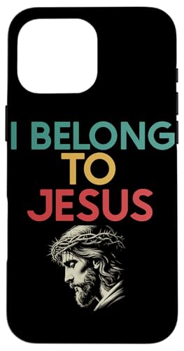 Ich gehöre zu Jesus Christlicher Gläubiger Anbeter Gott Hülle für iPhone 16 Pro Max Ich gehöre zu Jesus Christlicher Gläubiger Anbeter Gott Hülle für iPhone 16 Pro Max von Priests Worship Prayer Pastors Bible Reader Nuns
