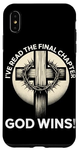 Ich habe das letzte Kapitel gelesen Gott gewinnt Christian Jesus God Hülle für iPhone XS Max Ich habe das letzte Kapitel gelesen Gott gewinnt Christian Jesus God Hülle für iPhone XS Max von Priests Worship Prayer Pastors Bible Reader Nuns