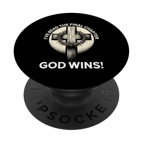 Ich habe das letzte Kapitel gelesen Gott gewinnt Christian Jesus God PopSockets Klebender PopGrip Ich habe das letzte Kapitel gelesen Gott gewinnt Christian Jesus God PopSockets Klebender PopGrip von Priests Worship Prayer Pastors Bible Reader Nuns