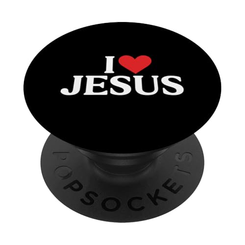 Ich liebe Jesus Christliche Religiöse Katholiken Anbeter Gott PopSockets Klebender PopGrip Ich liebe Jesus Christliche Religiöse Katholiken Anbeter Gott PopSockets Klebender PopGrip von Priests Worship Prayer Pastors Bible Reader Nuns