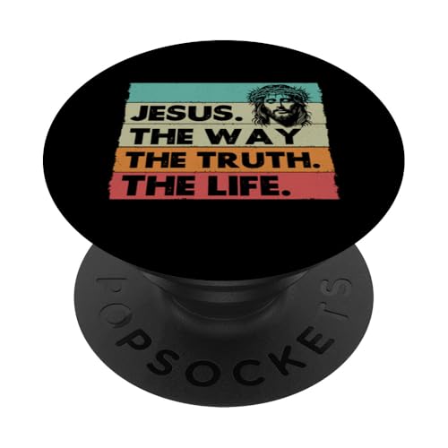 Jesus Der Weg Die Wahrheit Das Leben Christus Religiöser Anbeter PopSockets Klebender PopGrip Jesus Der Weg Die Wahrheit Das Leben Christus Religiöser Anbeter PopSockets Klebender PopGrip von Priests Worship Prayer Pastors Bible Reader Nuns