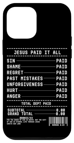 Jesus hat alles bezahlt, Quittung, christlicher, gottgläubiger Glaube Hülle für iPhone 12 mini Jesus hat alles bezahlt, Quittung, christlicher, gottgläubiger Glaube Hülle für iPhone 12 mini von Priests Worship Prayer Pastors Bible Reader Nuns
