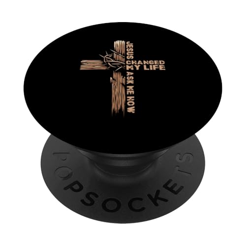 Jesus hat mein Leben verändert Frag mich, wie Jesus Christian Worshiper PopSockets Klebender PopGrip Jesus hat mein Leben verändert Frag mich, wie Jesus Christian Worshiper PopSockets Klebender PopGrip von Priests Worship Prayer Pastors Bible Reader Nuns
