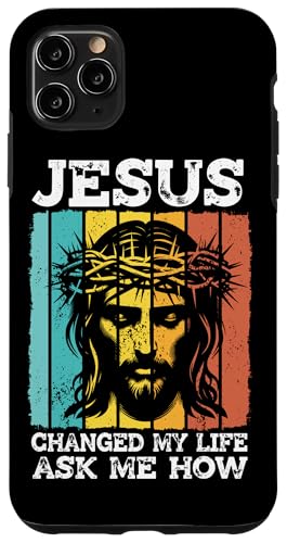 Jesus hat mein Leben verändert Frag mich, wie Retro-Christlich Religiös Hülle für iPhone 11 Pro Max Jesus hat mein Leben verändert Frag mich, wie Retro-Christlich Religiös Hülle für iPhone 11 Pro Max von Priests Worship Prayer Pastors Bible Reader Nuns