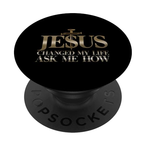 Jesus hat mein Leben verändert Frag mich, wie der Glaube christlicher Gläubiger PopSockets Klebender PopGrip Jesus hat mein Leben verändert Frag mich, wie der Glaube christlicher Gläubiger PopSockets Klebender PopGrip von Priests Worship Prayer Pastors Bible Reader Nuns