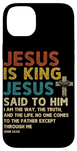 Jesus ist König Jesus sagte zu ihm Christlicher Glaube Hülle für iPhone 14 Plus Jesus ist König Jesus sagte zu ihm Christlicher Glaube Hülle für iPhone 14 Plus von Priests Worship Prayer Pastors Bible Reader Nuns