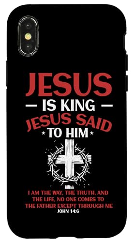 Jesus ist König Jesus sagte zu ihm Christlicher Gott Religiös Hülle für iPhone X/XS Jesus ist König Jesus sagte zu ihm Christlicher Gott Religiös Hülle für iPhone X/XS von Priests Worship Prayer Pastors Bible Reader Nuns