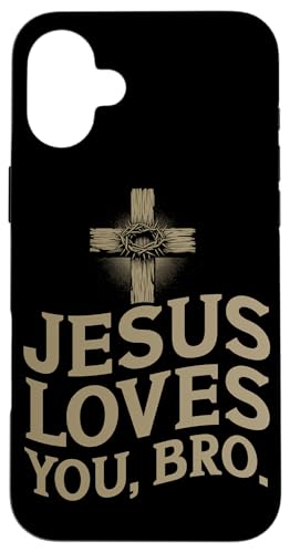 Jesus liebt dich, Bruder, christlicher Gläubiger, katholischer Anbeter Hülle für iPhone 16 Plus Jesus liebt dich, Bruder, christlicher Gläubiger, katholischer Anbeter Hülle für iPhone 16 Plus von Priests Worship Prayer Pastors Bible Reader Nuns