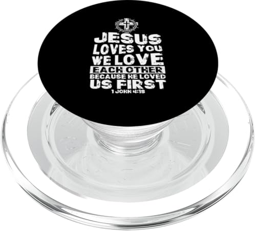 Jesus liebt dich Wir lieben uns Christlicher Anbeter Gott PopSockets PopGrip für MagSafe Jesus liebt dich Wir lieben uns Christlicher Anbeter Gott PopSockets PopGrip für MagSafe von Priests Worship Prayer Pastors Bible Reader Nuns