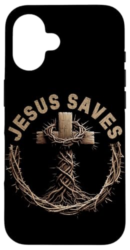 Jesus rettet christliches Zitat Jesus Christus Glaube Kirche Hülle für iPhone 16 Jesus rettet christliches Zitat Jesus Christus Glaube Kirche Hülle für iPhone 16 von Priests Worship Prayer Pastors Bible Reader Nuns