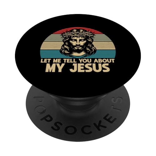 Lassen Sie mich Ihnen von meinem christlichen Glauben an die Jesus Retro Church erzählen PopSockets Klebender PopGrip Lassen Sie mich Ihnen von meinem christlichen Glauben an die Jesus Retro Church erzählen PopSockets Klebender PopGrip von Priests Worship Prayer Pastors Bible Reader Nuns