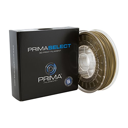 Prima Filaments 22014 PrimaCreator PrimaSelect 3D Drucker Filament - PLA - 1,75 mm - 750 g - Bronze von Prima Filaments