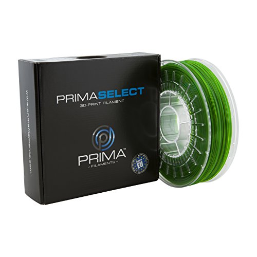 PrimaCreator PrimaSelect 3D Drucker Filament - PETG - 1,75 mm - 750 g - Transparent Grün von Prima Filaments