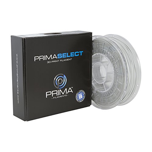 PrimaCreator PrimaSelect 3D Drucker Filament - PLA - 1,75 mm - 750 g - Hellgrau von Prima Filaments