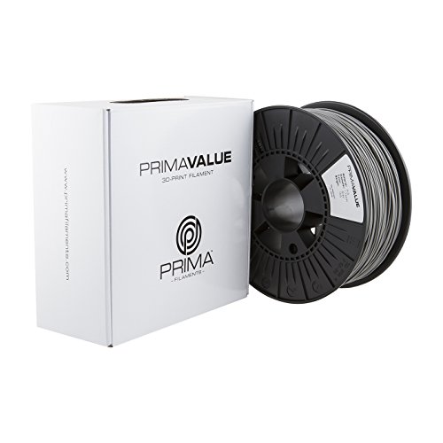 PrimaCreator PrimaValue 3D Drucker Filament - PLA - 1,75 mm - 1 kg - Hellgrau von Prima Filaments