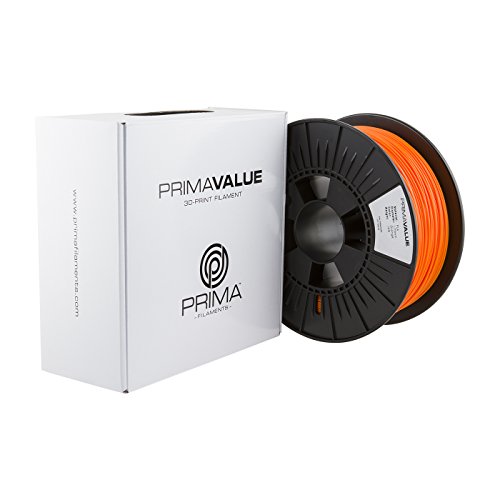PrimaCreator PrimaValue 3D Drucker Filament - PLA - 1,75 mm - 1 kg - Orange von Prima Filaments
