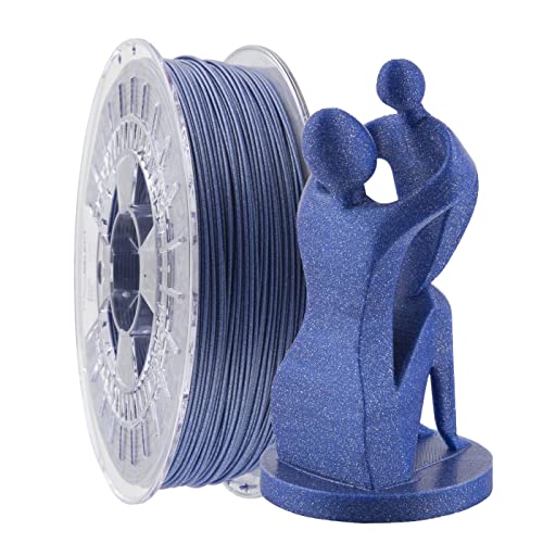 PrimaCreator PrimaSelect 3D Drucker Filament - PLA - 1,75 mm - 750 g - metallic Blau von PrimaCreator