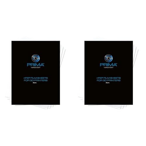 PrimaCreator nFEP Film Sheets for 3D Printers - 200 x 270 mm - 2-pack (Packung mit 2) von PrimaCreator