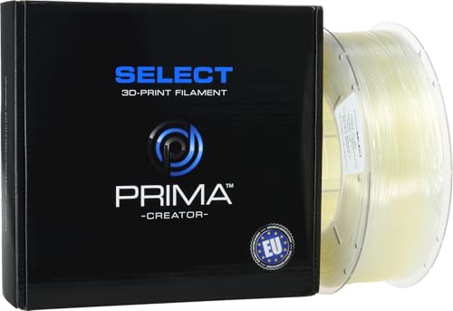 PrimaSelect TPU 95A 1,75 mm 1 kg (Transparent Weiß) von PrimaCreator