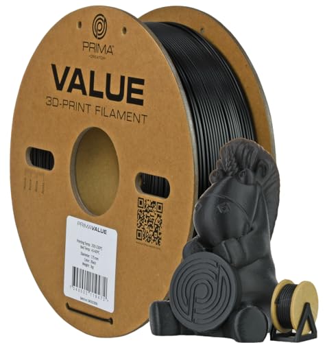 PrimaValue ABS - Black - 1.75mm - 2.5kg von PrimaCreator