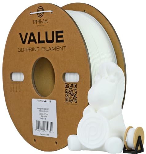 PrimaValue ABS - White - 2.85mm - 1kg von PrimaCreator