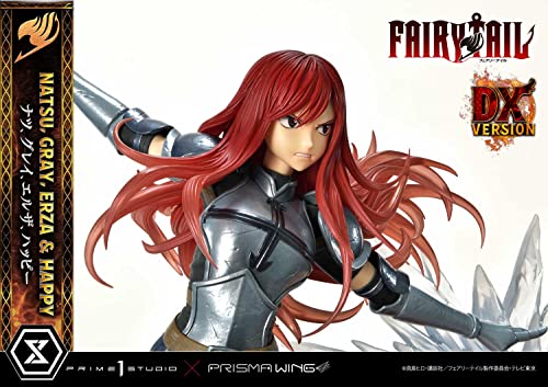 Prime 1 Studio Feenschwanz – Natsu, Grau, Erza, Happy – Statue Deluxe Version 1/7 57 cm von Prime 1 Studio