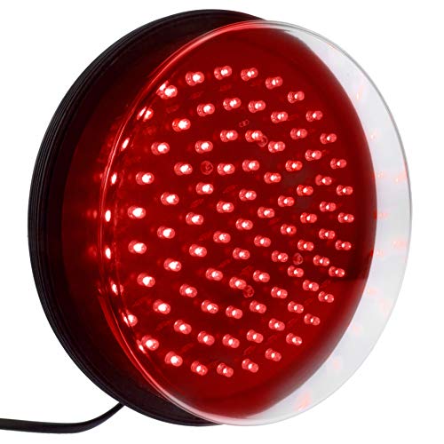 PrimeMatik SM027 LED-Taschenlampe, IP65 200 mm, 12-24 V, Rot von PrimeMatik