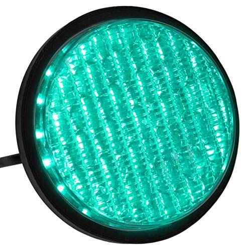 PrimeMatik SM038 LED-Taschenlampe, IP65 100 mm, 220 V, Grün von PrimeMatik
