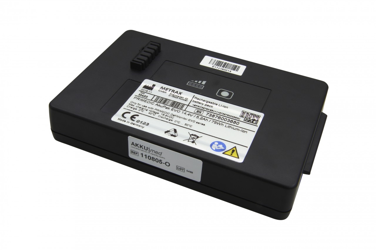 Original Li Ion Akku Primedic Defi Monitor EVO, M420 - PRI 97214 Original Li Ion Akku Primedic Defi Monitor EVO, M420 - PRI 97214 von Primedic