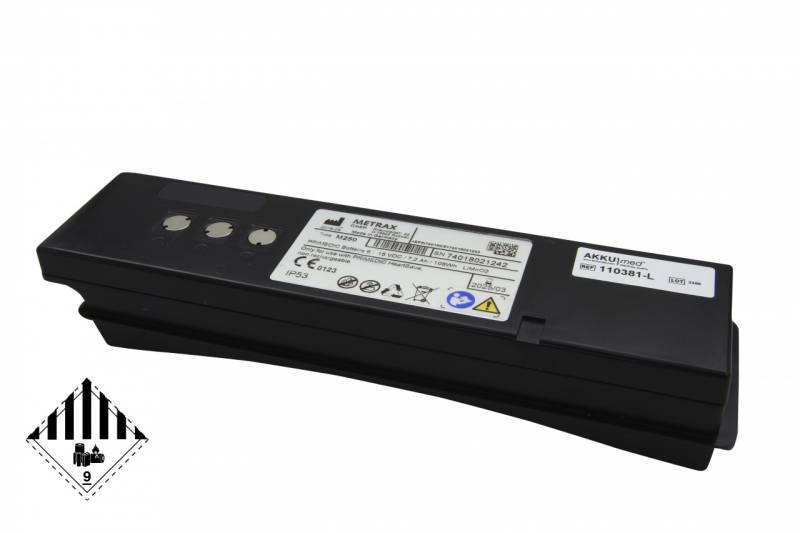 Original Primedic Lithiumbatterie Typ 6 Defi HeartSave 6, HS6, HS6S - Typ M250 von Primedic