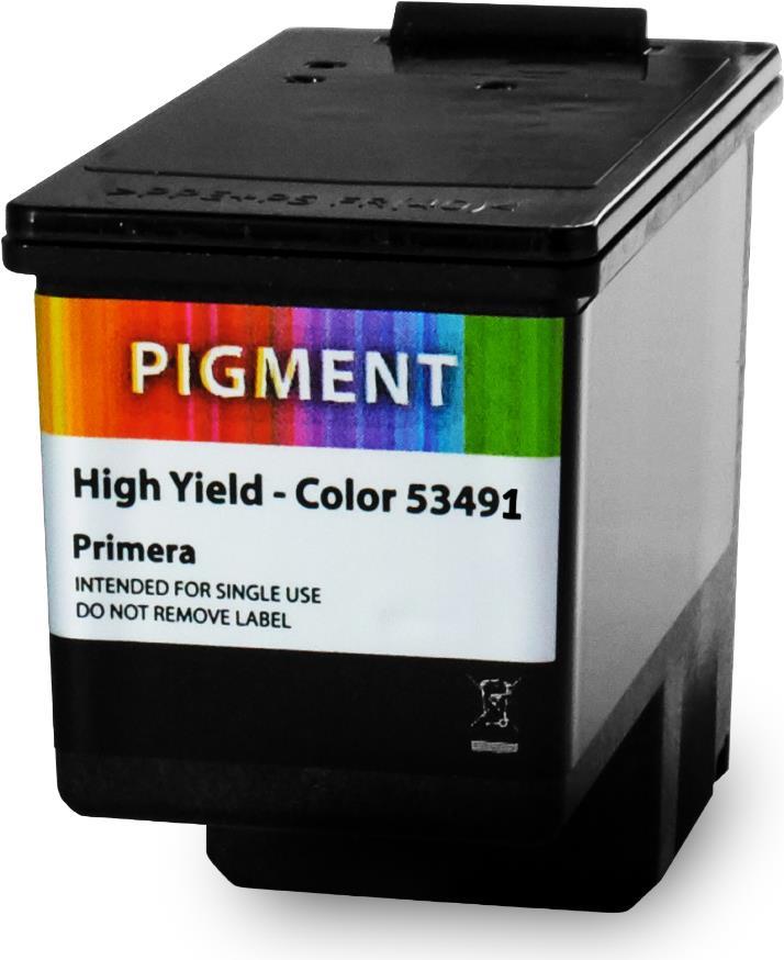 Primera - Hohe Ergiebigkeit - Farbe (Cyan, Magenta, Gelb) - Original - Tintenpatrone - für Primera LX600 Color Label Printer, LX610 Color Label Printer von Primera