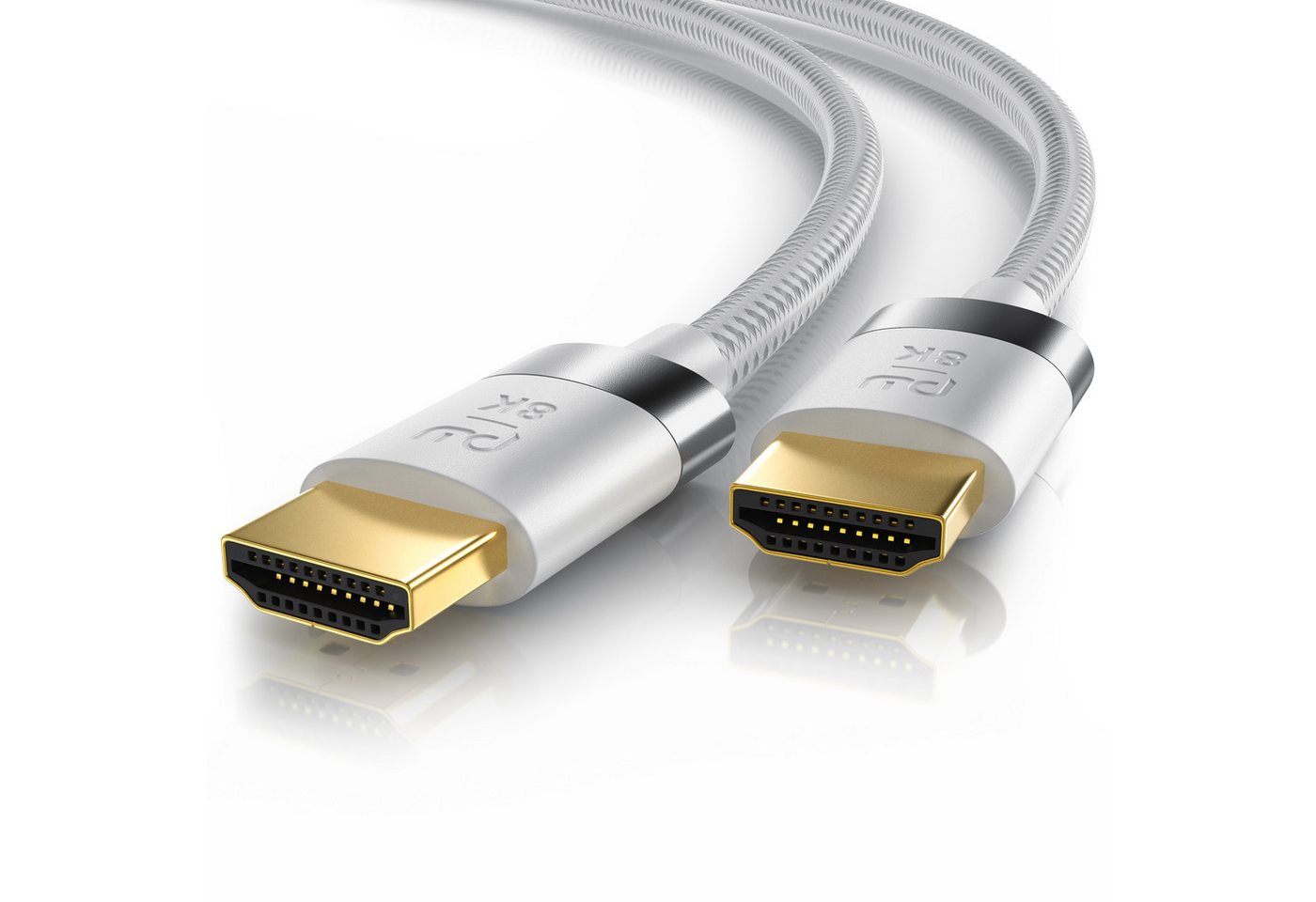 Primewire 16k HDMI Kabel 2.1+, 16k@30Hz 8k@60Hz 4k@120Hz, UHD II, HDMI-Kabel, 2.1, HDMI Typ A (25 cm), Ultra High Speed Ethernet 48Gbps, HDR 10+ eARC 3D VRR, 0,25m von Primewire